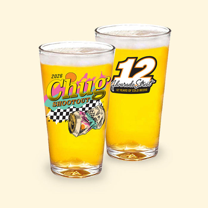 12th Anniversary Pint Glass